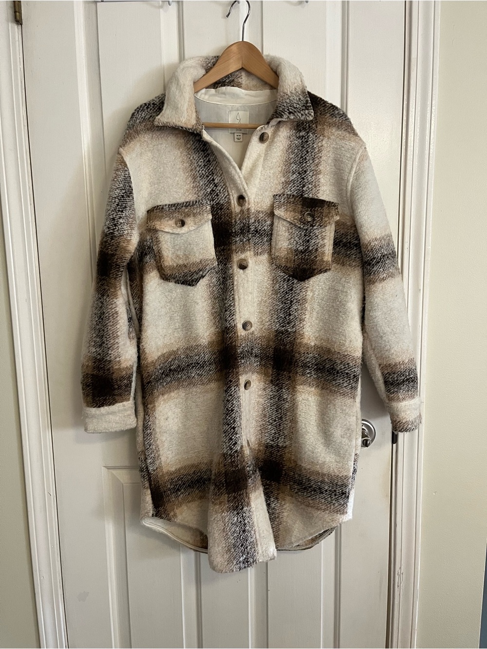 Joie Cream and Beige Women's Jacket